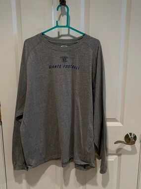 Reebok Gray Long Sleeve NFL Logo Pullover